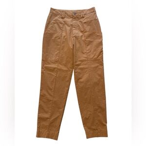 Mason’s Highwaist Straight Leg Cargo Paperbag Pants